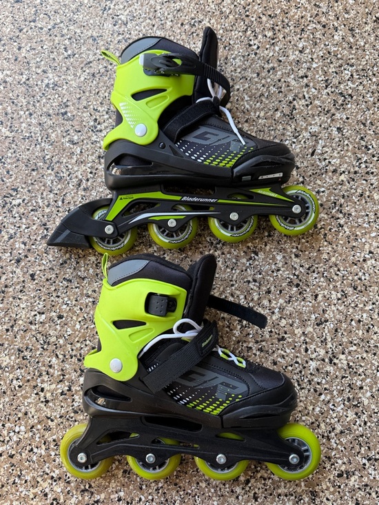 Bladerunner Other - Youth Lime Green and Black Inline Skates
